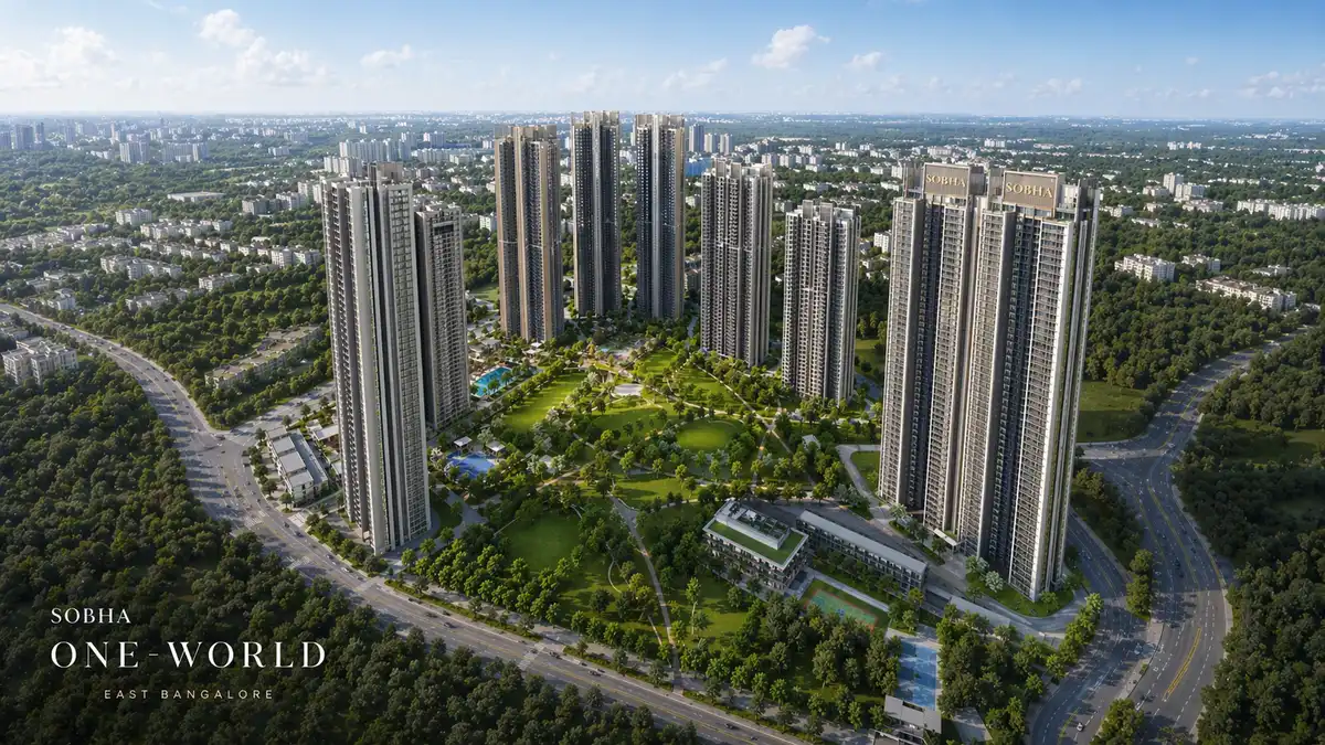 Sobha One World cover render